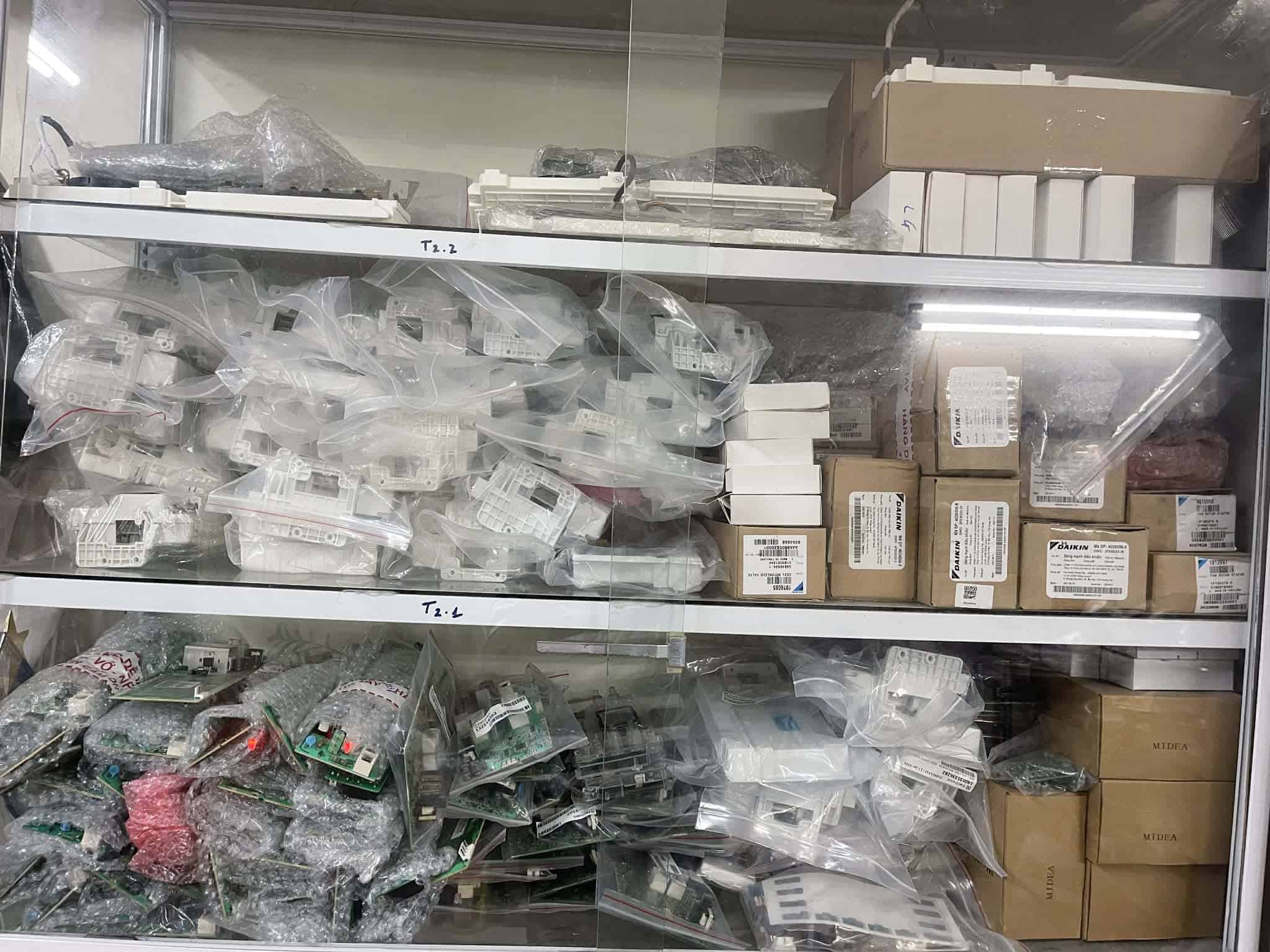 Linh kiện máy giặt Electrolux chính hãng có tem bảo hành