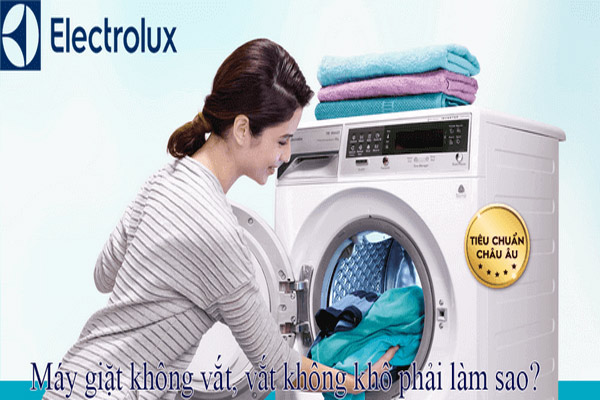 Cách sửa lỗi máy giặt Electrolux không vắt